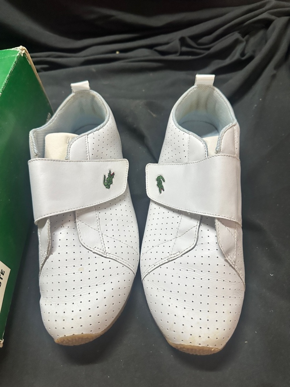 Retro early 2000’s LaCoste men’s shoes with box-size 10